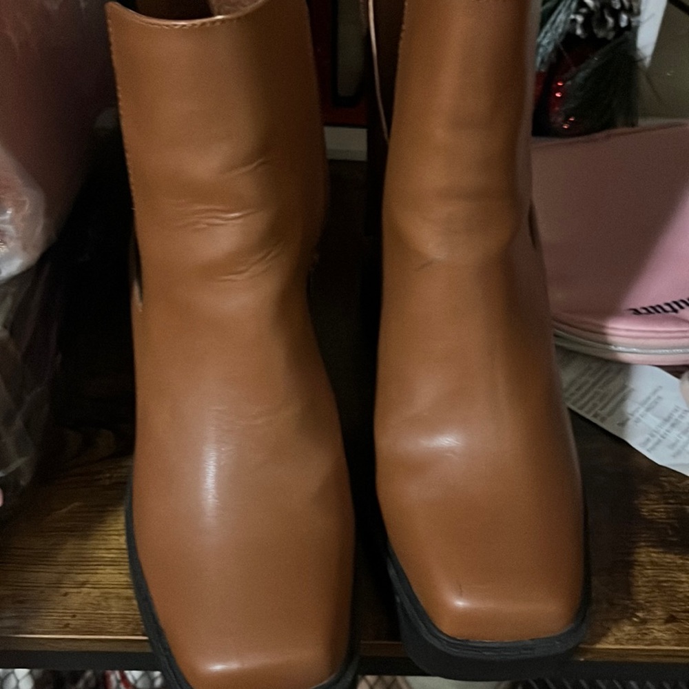 Brown boots